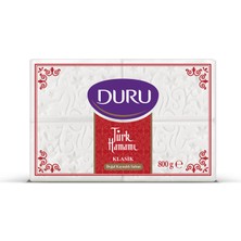 Duru Türk Hamamı Klasik Kalıp Sabun 4X200 G 4 Adet