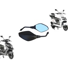 Özerdem Motosiklet Ayna Takımı -Uyumlu- Motolüxx Alf Plus / Alf Pro