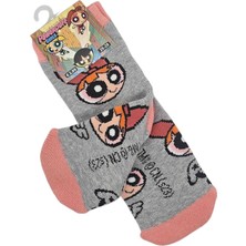 Jiro Accessories Kız Çocuk Çorap - Powerpuff Girls