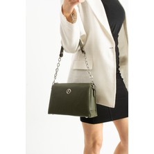 Crazy Kadın Zincir Askılı Omuz & Çapraz Kullanım Çantası – Çok Gözlü, Güvenli Tasarım, Stiline Uygun