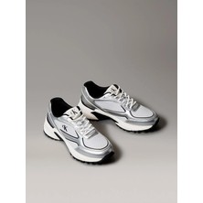 Calvin Klein Erkek Hıke Runner Laceup Mesh Mıx Met Ayakkabı YM0YM014020IX