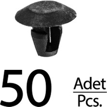 Alpha Auto Part Citroen Nemo Peugeot Bipper Lancia Için Toz Fitili Klips - 50 Adet
