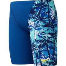 Speedo Alv Leg V Cut Jam Jm Lacivert Çocuk Mayo