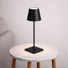 Cata Dokunmatik Gold Dekoratif Metal Şarjlı LED Masa Lambası Cata Istanbul CT-8437