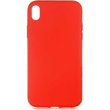 Alpsa Teknoloji iPhone Xr 6.1 Uyumlu Alps Lsr Laaakan Kapak-Kırmızı