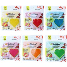 ChildGen Doğal Oyun Hamuru Yedek Paket 6X125 gr