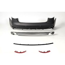 Bimbo A4 S-Line Uyumlu Arka Tampon + Difüzör 2016-2019