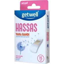 Getwell Hassas Yara Bandı 15'li