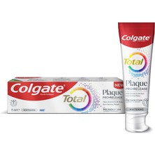 Colgate Total Plaque Pro Release Beyazlatıcı Diş Macunu 75 ml 2 Adet