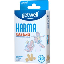 Getwell Karma Yara Bandı 20'li 4 Adet