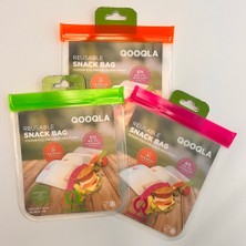 Qooqla Yıkanabilir Gıda Saklama Poşeti (16X18CM) (2 Adet)