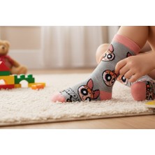Jiro Accessories Kız Çocuk Çorap - Powerpuff Girls |29-31 |