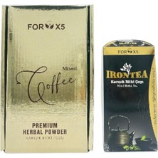 Forx5 Coffee Bitkisel Kahve Karışımı – Bitkisel Sindirim Destek Çayı