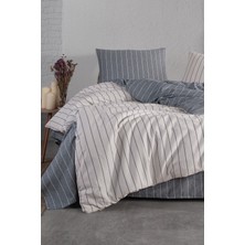 Unica Efekt Nevresim Seti  Gri - 4 Parça