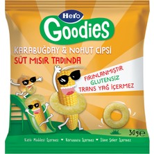 Hero Goodies Süt Mısırlı Karabuğday Nohut Cipsi 30 G 3 Adet