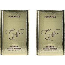 Forx5 Coffee Bitkisel Kahve Karışımı-Kilo Kontrolüne Yardımcı-2’li Set
