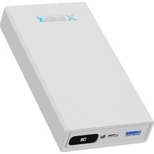 eNerRX Enerx ENR-P20188DT 20.000 mAh 22.5 Watt Dijital Göstergeli Powerbank Beyaz