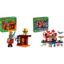 LEGO Minecraft Seti 47 (21266 + 21270)