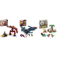 LEGO Marvel Seti 101 (76263 + 76281 + 11200)