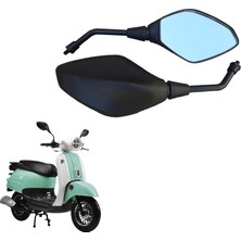 Özerdem Motosiklet Ayna Takımı -Uyumlu- Motolüxx Vintage / Vintage S