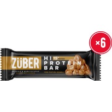 Züber Yer Fıstığı Ezmeli Hi Protein bar x 6 Adet