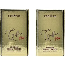 Forx5 Coffee Plus Bitkisel Kahve Karışımı-Kilo Kontrolüne Yardımcı-2’li Set