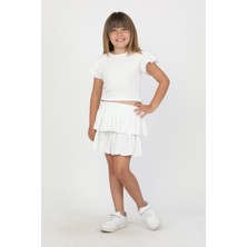 New Kids Bürümcük Etekli Kız Çocuk Takım