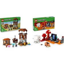 LEGO Minecraft Seti 10 (21278 + 21255)