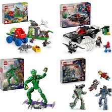 LEGO Marvel Seti 296 (11199 + 76309 + 76284 + 76320)