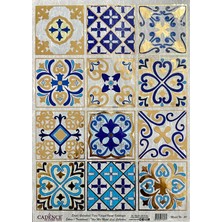 Hayal Sanat Cadence Varak Koleksiyonu Pirinç Dekopaj Kağıdı Model No 50