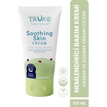 Trukid Trubaby Soothing Skin (Eczema) Cream 100 ml - Egzamalı Ciltler Için Doğal Bakım