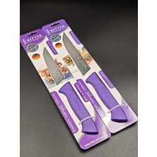 Solingen Doğrama Et Sebze Meyve Genel Kullanım Bıçağı 13CM-15CM Ikili Set