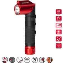 İzeltaş 1000 Lümen Pro LED El Feneri - 90° Bükülebilir Başlıklı