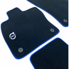 ExpressTr Oto Halı Paspas Seti VOLVO S40 Serisi Modelleri Uyumlu  Sport Kaymaz & Şık Tasarım