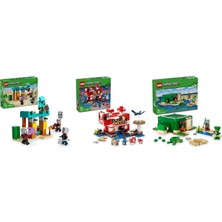 LEGO Minecraft Seti 145 (21267 + 21270 + 21254)