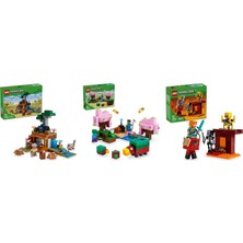LEGO Minecraft Seti 107 (21269 + 21260 + 21266)