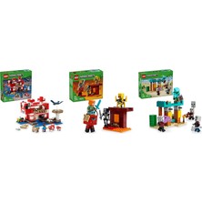 LEGO Minecraft Seti 103 (21270 + 21266 + 21267)