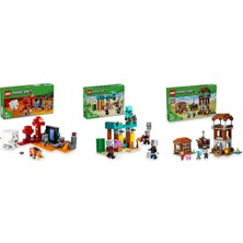 LEGO Minecraft Seti 126 (21255 + 21267 + 21278)