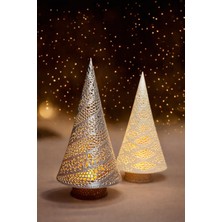 Modu3D Işıklı Dekoratif Çam Ağacı Obje – Sıcak Ambiyans Ortam Aydınlatması