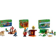 LEGO Minecraft Seti 74 (21259 + 21266 + 21254)