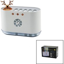 Timion Geyik Figürlü 700ML Sese Duyarlı USB Şarjlı - Renkli Ledli Işık Hava Nemlendirici Buhar Makine - Koku Giderici 4.5W (5148)