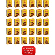 Çaykur Rize Turist Çayı 100 Gr. 30'lu Koli