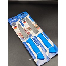 Solingen Doğrama Et Sebze Meyve Genel Kullanım Bıçağı 13CM-15CM Ikili Set