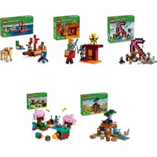 LEGO Minecraft Seti 319 (21259 + 21266 + 21277 + 21260 + 21269)
