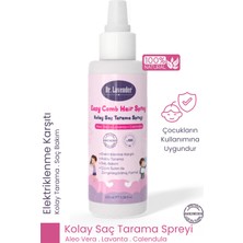 Dr. Lavender Doğal Kolay Saç Tarama Spreyi 100 ml Lavanta & Aloe Vera & Calendula Elektriklenme Karşıtı Sprey