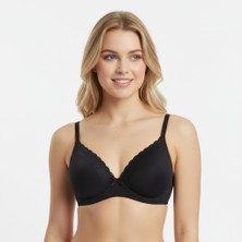 Bonbon Kadın Soft Bra Süs Dantelli Balensiz Dolgusuz Sütyen BB2118