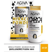 Agiva Milk Protein Saç Şekillendirici Pudra Wax 20 gr Hacim Verici Özellikli Saç Bakım Ürünü