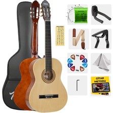 Midex MGX-200CR Kaliteli Klasik Gitar 4/4 Yetişkin Boy Full Set