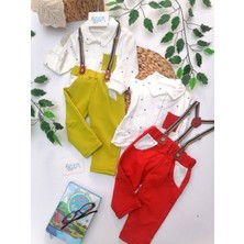 Genel Yıldız Tozu 2li Bebek Takım Yeşil - 9 Ay