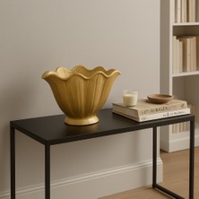Decostone Dekoratif Midye Saksı Küçük